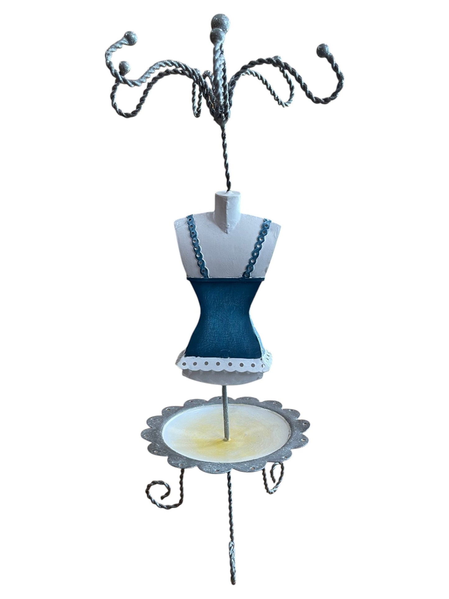 Expositor busto vintage Romantic Azul - Rosa o Rojo