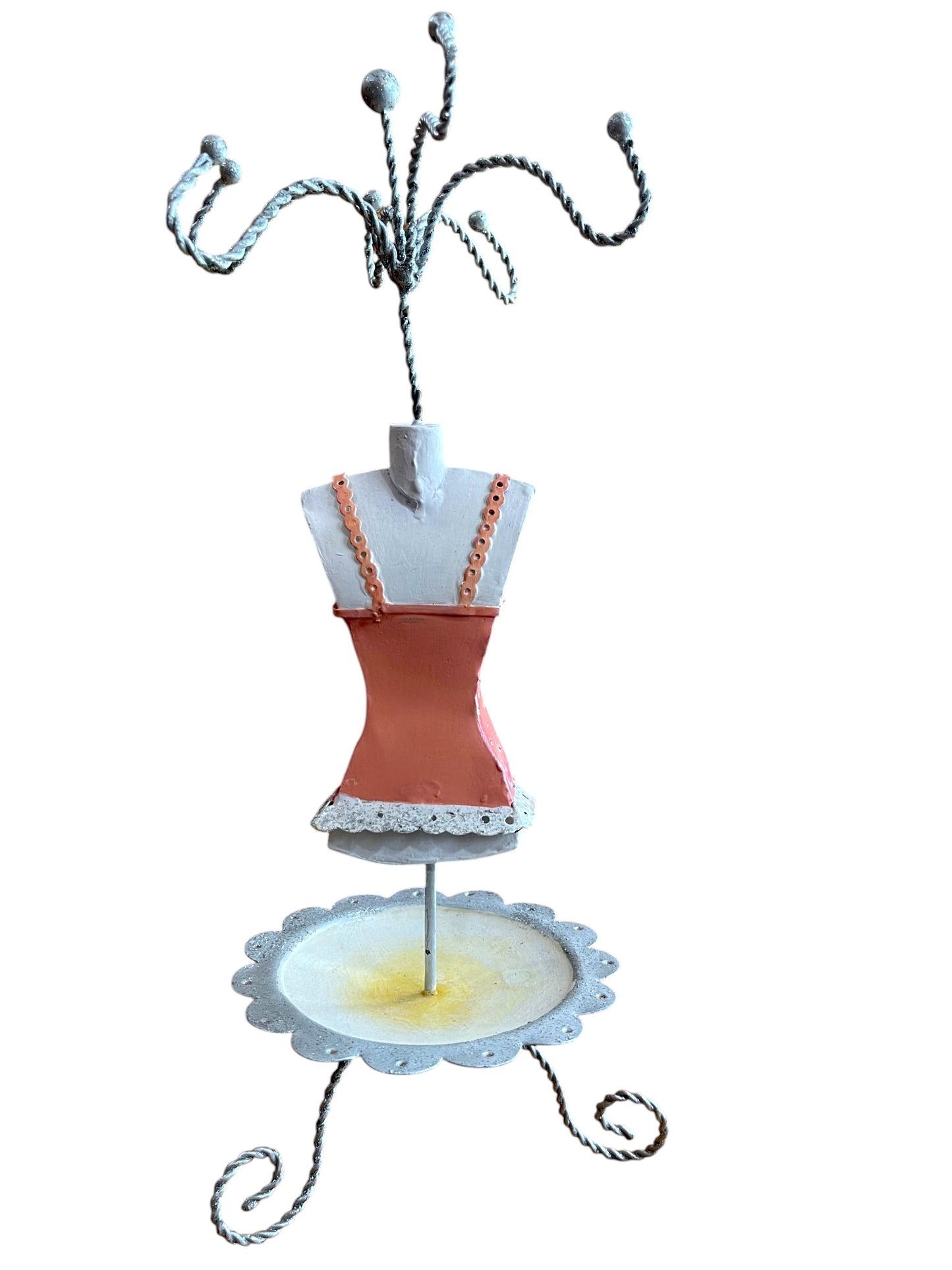 Expositor busto vintage Romantic Azul - Rosa o Rojo