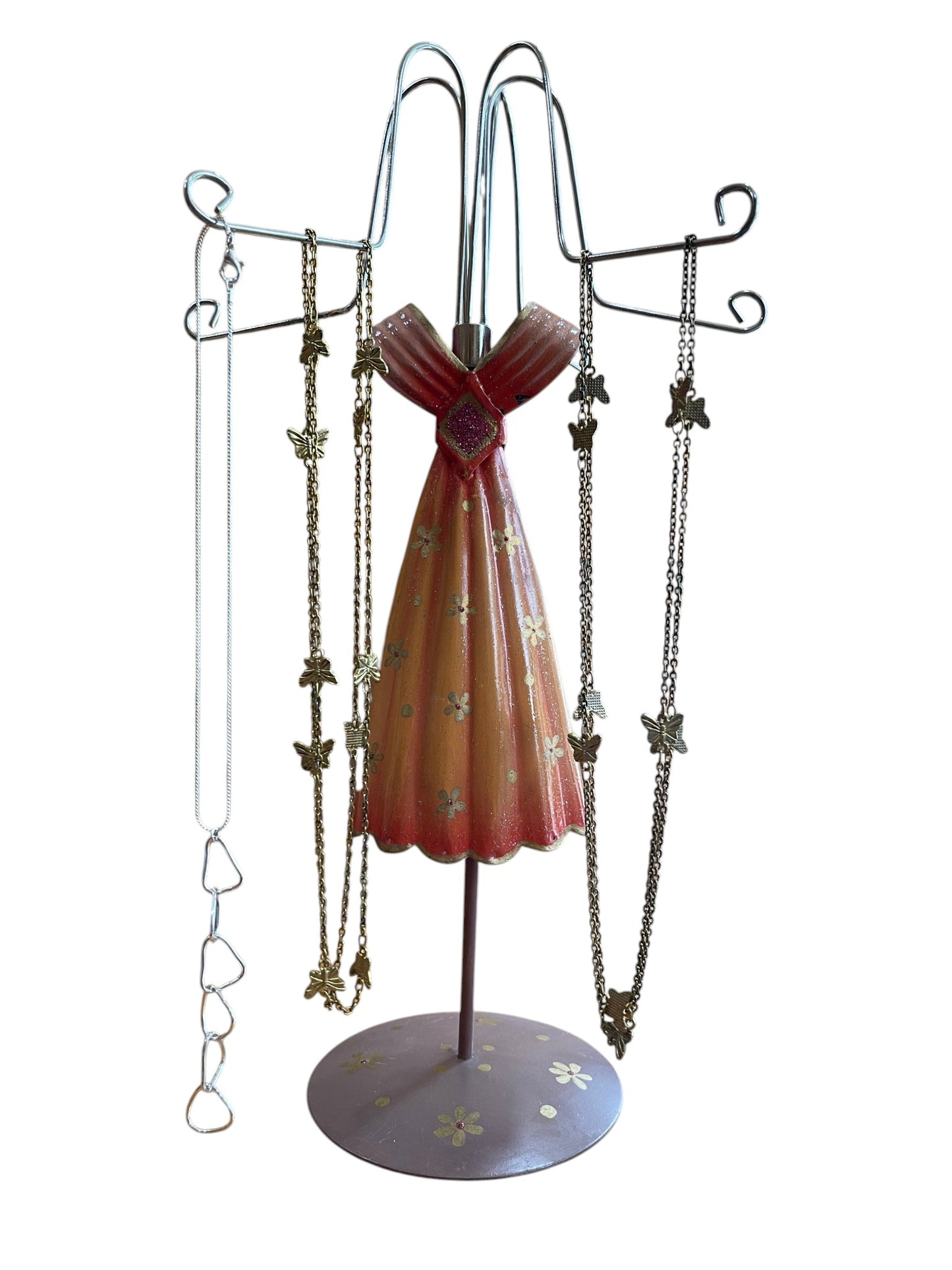 Expositor muñeca metal collares 3D Sunny _ pomelo o verde