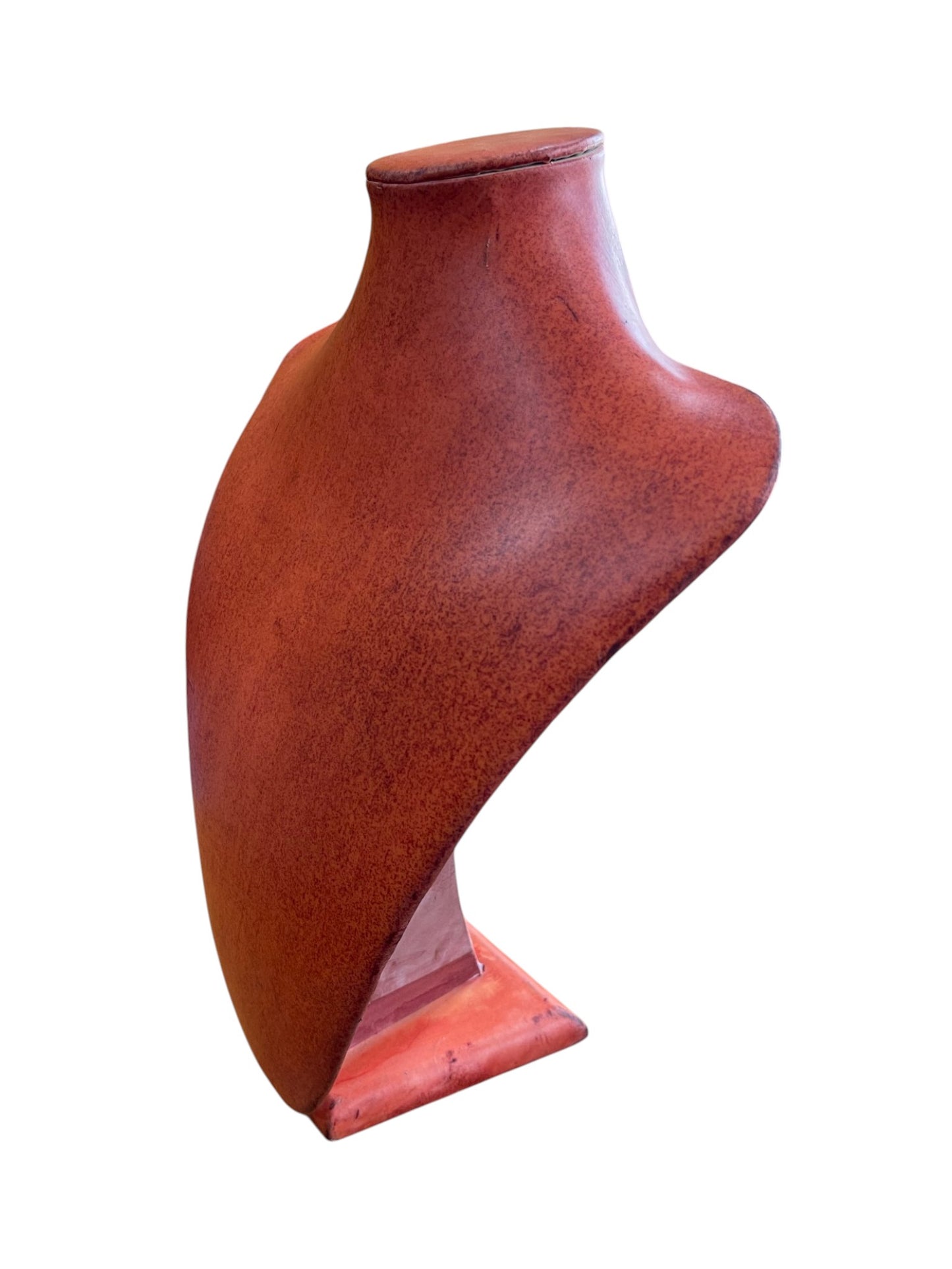 Expositor busto polipiel artesano 40x30 sunny - marrón o chocolate