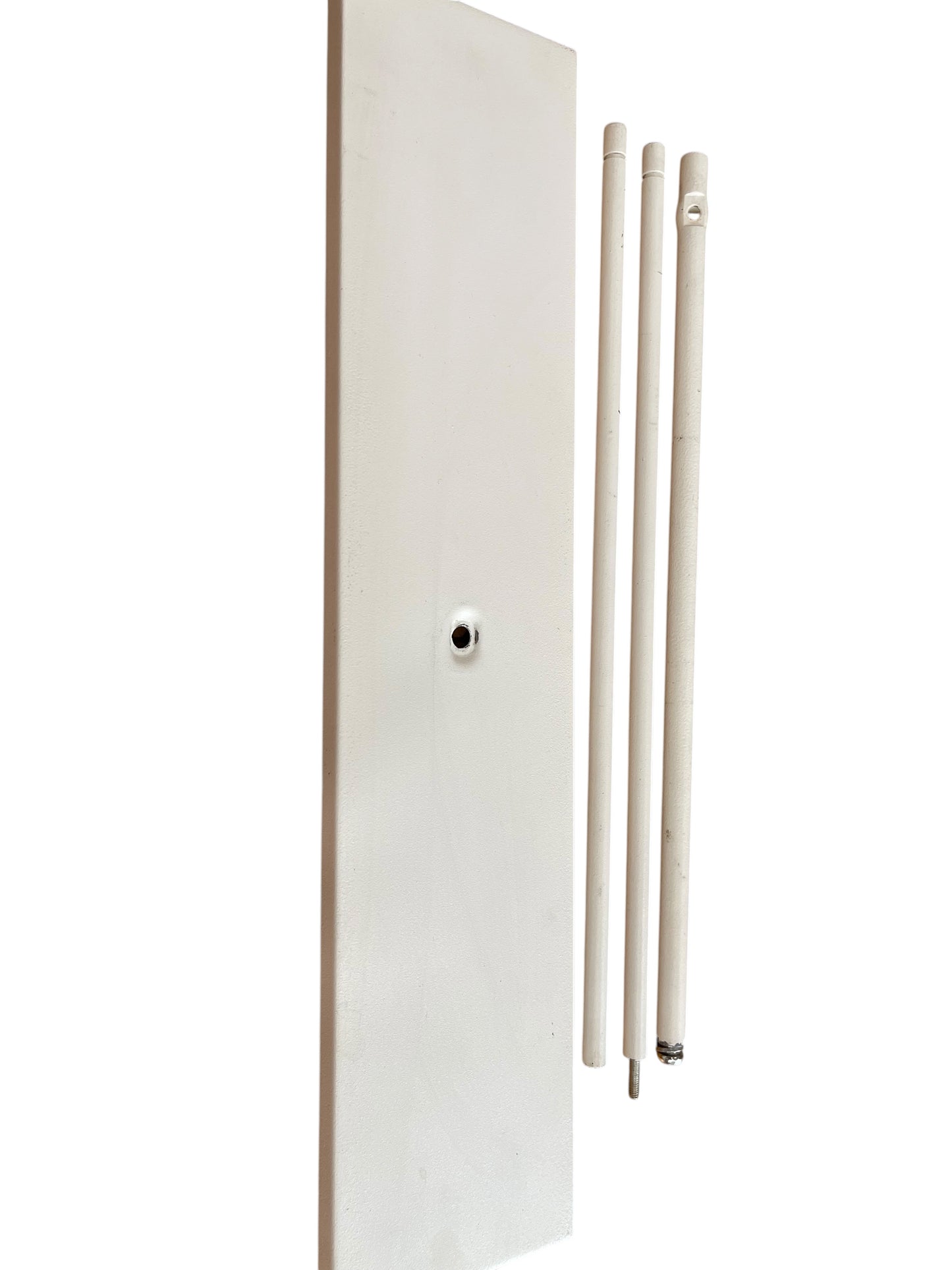 Expositor minimalista metal blanco arbol