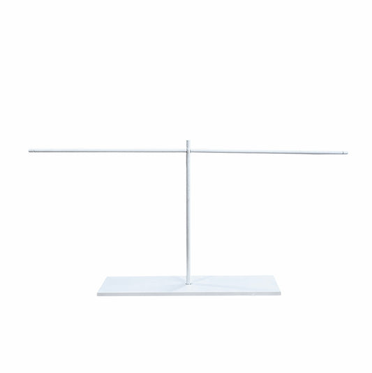 Expositor minimalista metal blanco arbol