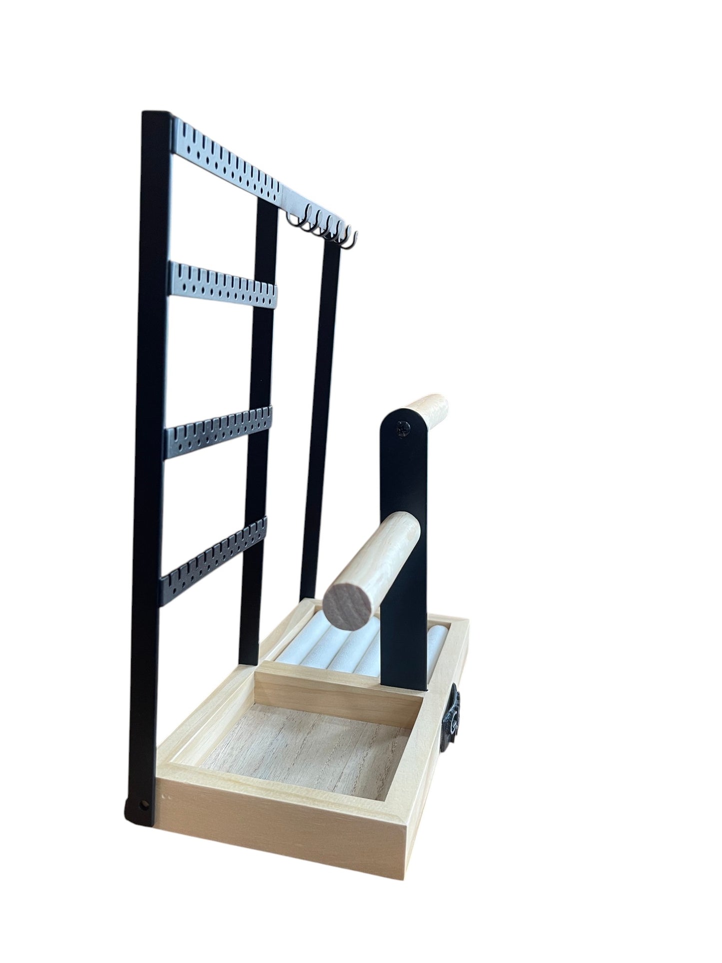 Expositor mulimodal madera y metal Gloria Mago