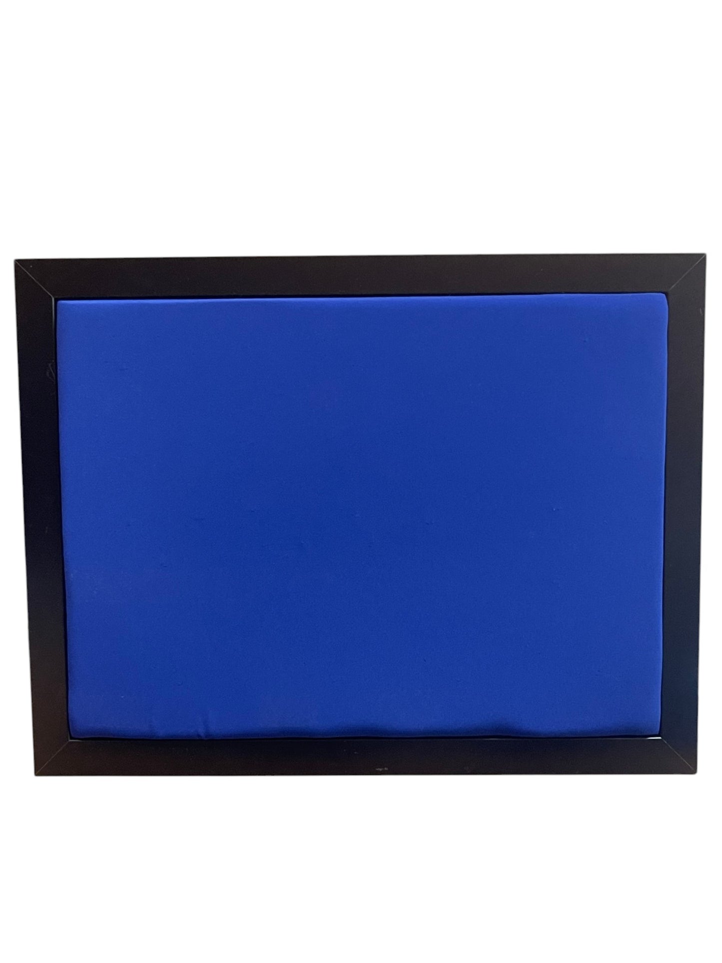 Paneles marco madera y espuma negro-azul 45x35