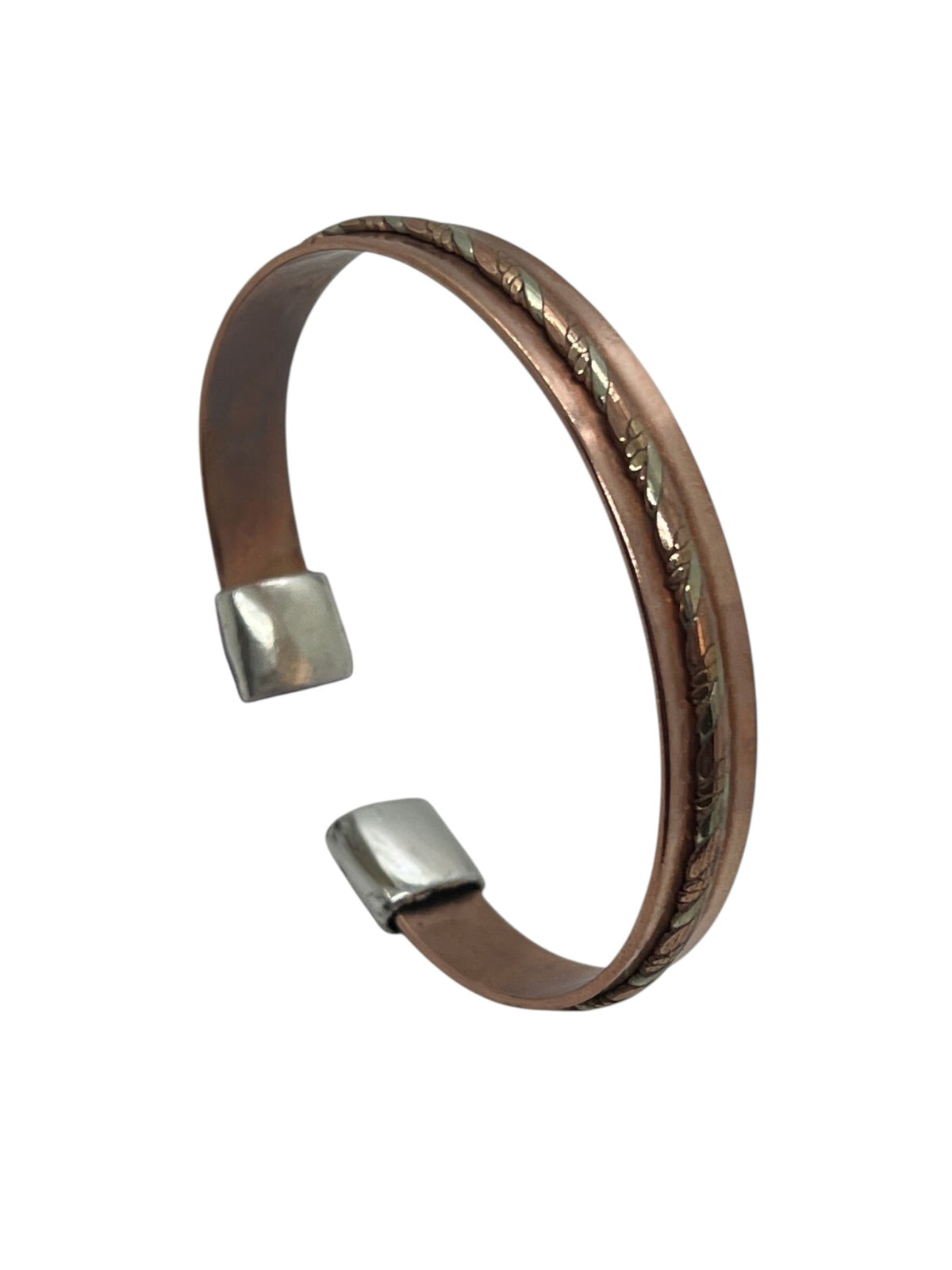 Pulsera DeCobre  tira trenza individual