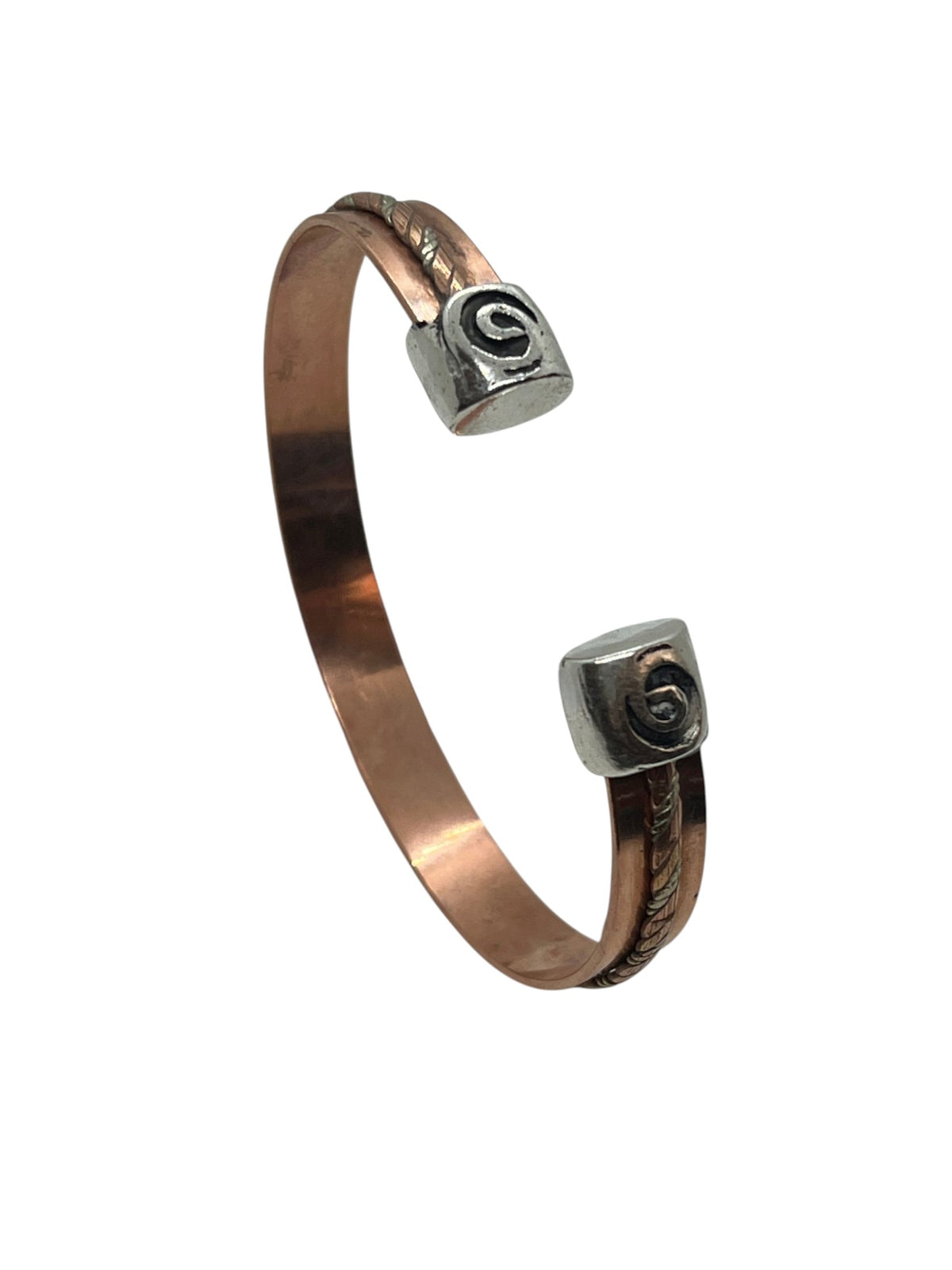 Pulsera DeCobre  tira trenza individual
