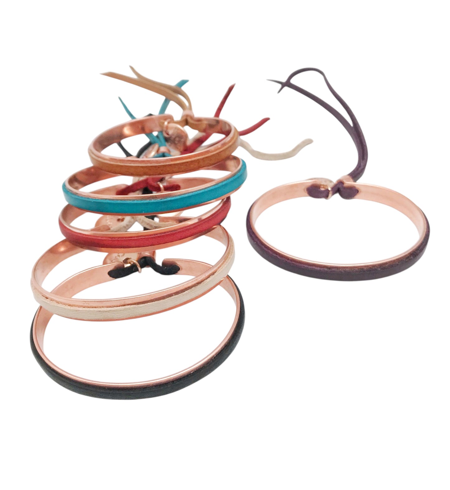 Pulsera DeCobre colores ajustable- salud y belleza