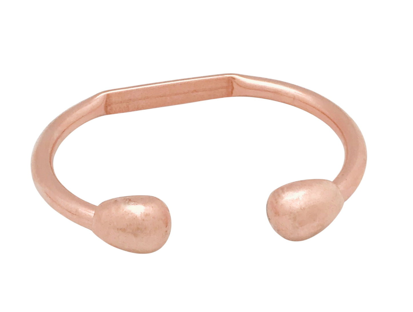 Pulsera DeCobre Gota de Agua chapado plata 10µ o cobre