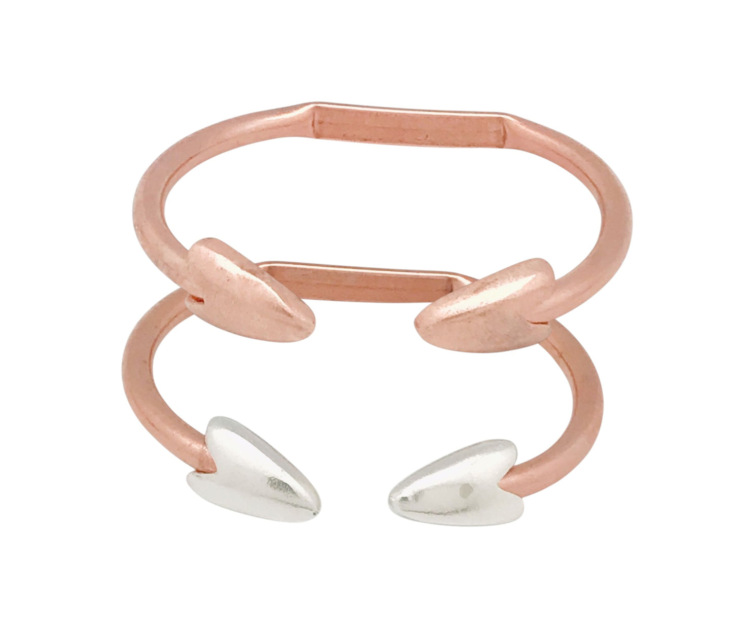 Pulsera DeCobre Lanza en plata 10µ o cobre, salud y bienestar diario