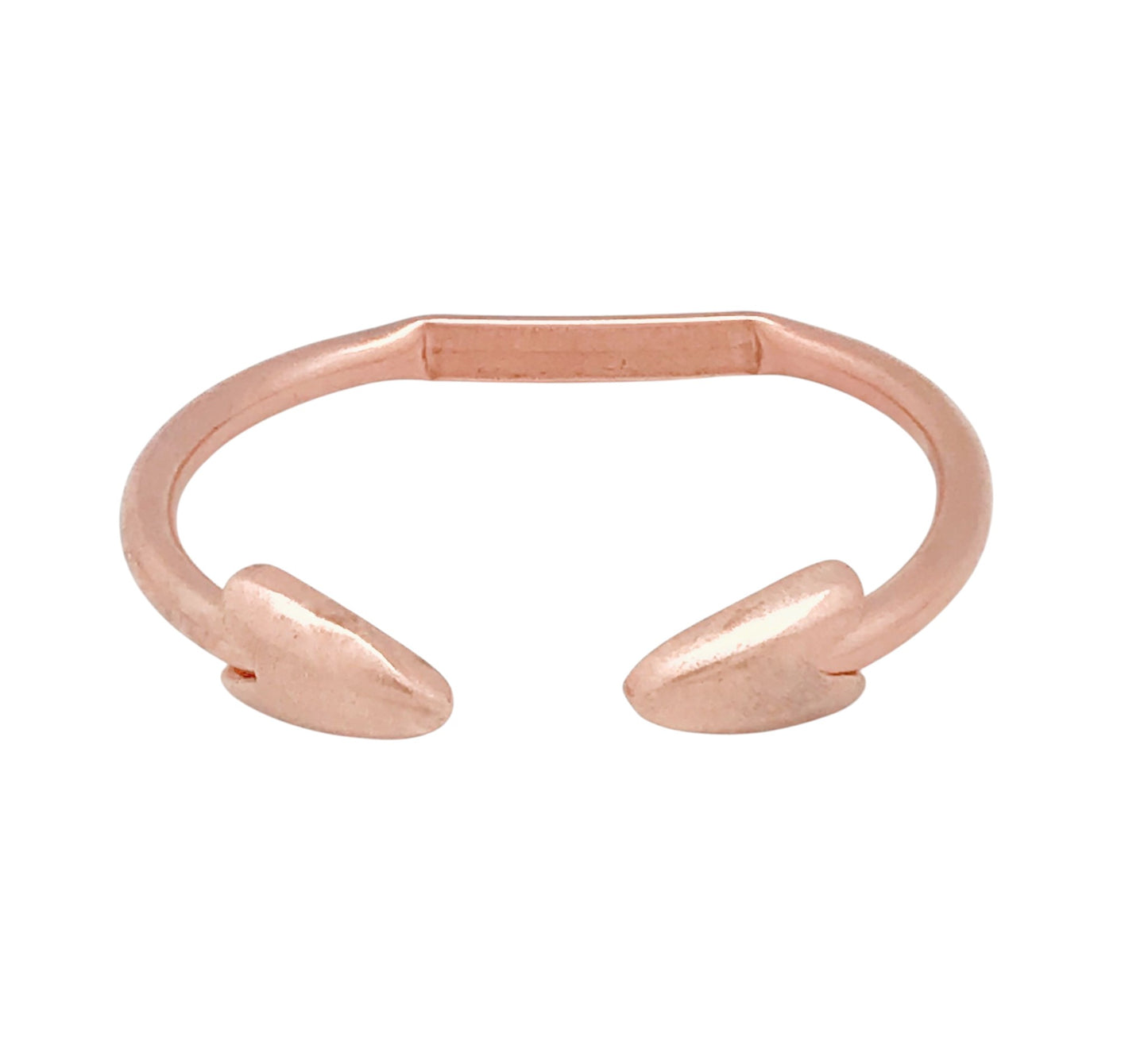 Pulsera DeCobre Lanza en plata 10µ o cobre, salud y bienestar diario