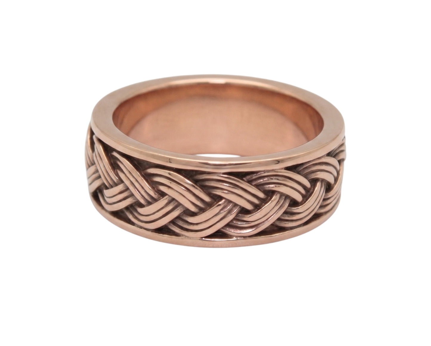Anillo trenzado DeCobre benefio salud