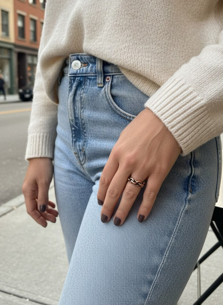 Anillo Enlazado DeCobre salud y bienestar