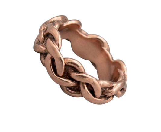 Anillo Enlazado DeCobre salud y bienestar