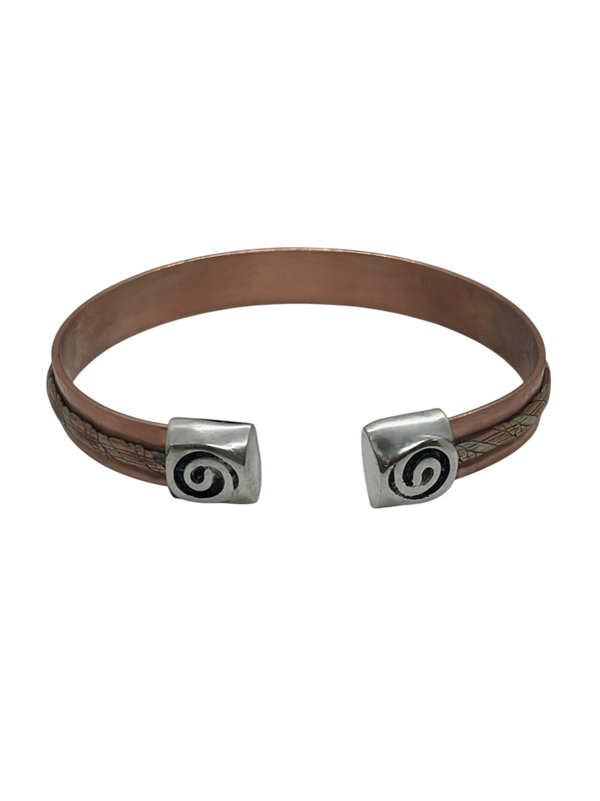 Pulsera DeCobre  tira trenza individual