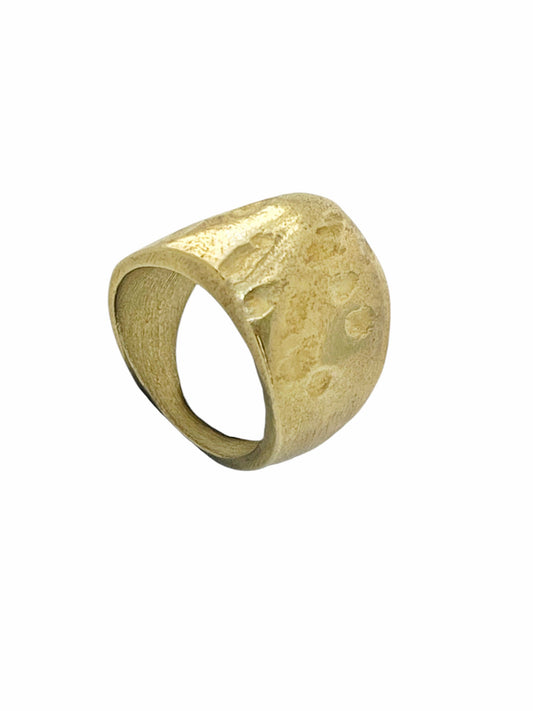 Anillo Montana en dorado T15. compacto