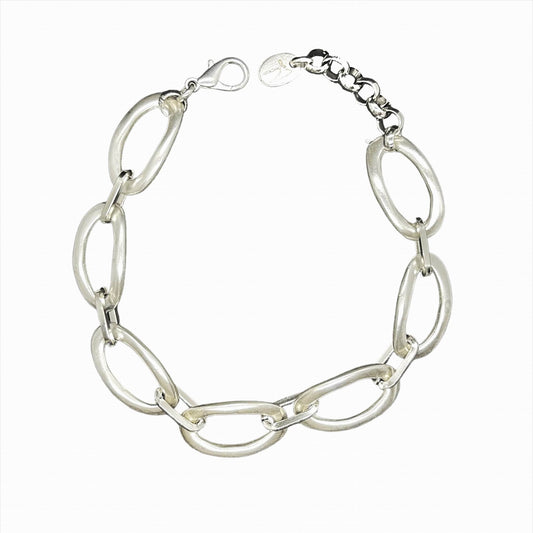 Collar - choker en plata chapado