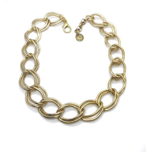 Collar Big Chain en dorado