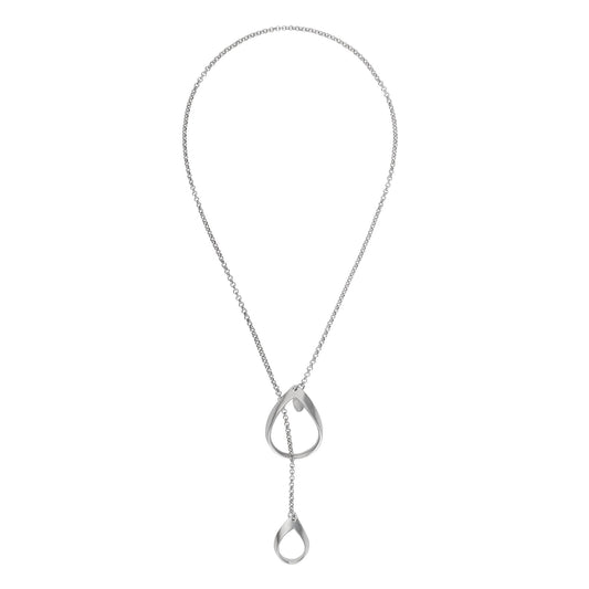 Collar corbatero "Doble-drop"