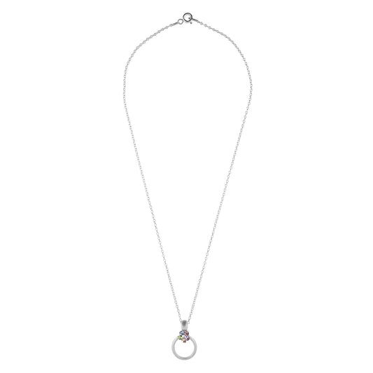 Gargantilla plata de ley Daisy Multi Swarovski