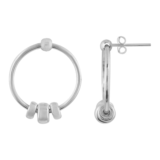 Brinco de prata "Unique Silver" Conta prata925