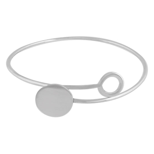 Pulseira de prata "Prata única" Miluz prata925